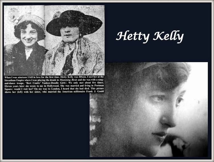 Hetty Kelly 18931918 Charlie Chaplin met Hetty Kelly a Camberwell girl when