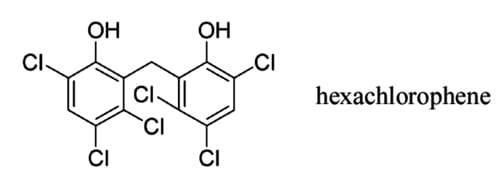 Hexachlorophene Cosmetics and Skin Hexachlorophene