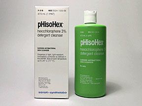Hexachlorophene pHisoHex Hexachlorophene antibacterial soapface wash Nostalgia