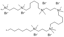 Hexadimethrine bromide wwwchemicalbookcomCASGIF28728554gif