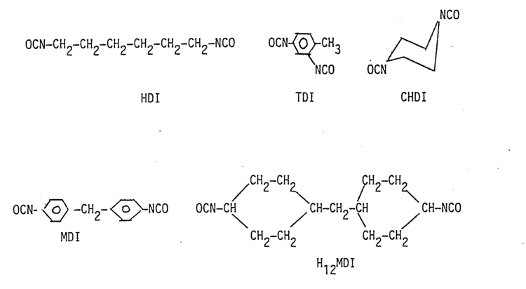 Hexamethylene diisocyanate Patent EP0295055A2 Biodegradable polymeric materials based on