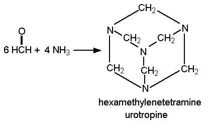 Hexamethylenetetramine Org Chem TextChapter 9911htm