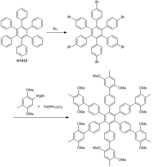 Hexaphenylbenzene Hexaphenylbenzene 992041 TCI America