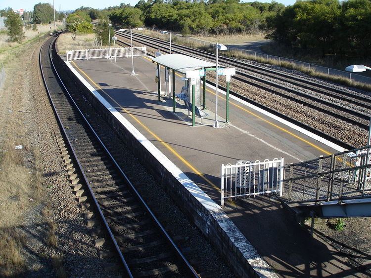 Hexham railway station, New South Wales