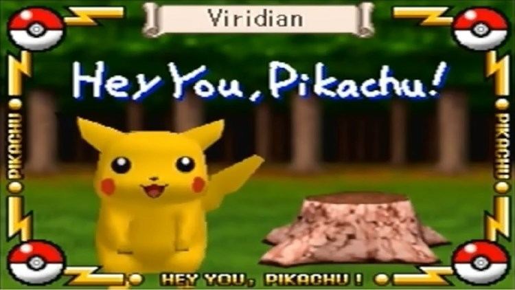 Hey You, Pikachu! Hey You Pikachu Episode 1 YouTube