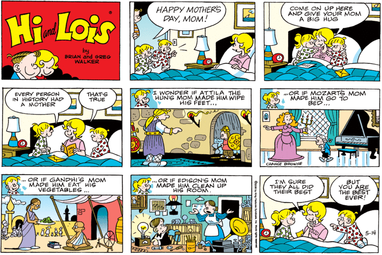 Hi and Lois Happy Mother39s Day Hi amp Lois