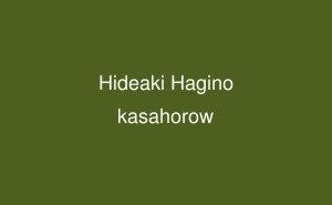 Hideaki Hagino Hideaki Hagino English kasahorow