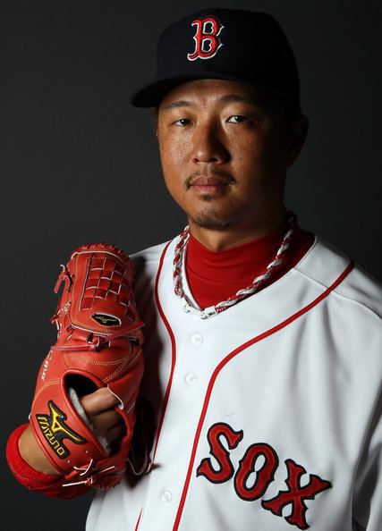 Hideki Okajima Hideki Okajima Pictures Boston Red Sox Photo Day Zimbio