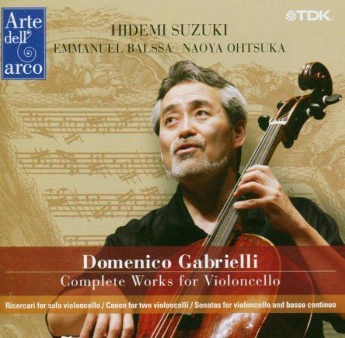 Hidemi Suzuki Release Complete Works for Violoncello by Domenico Gabrielli