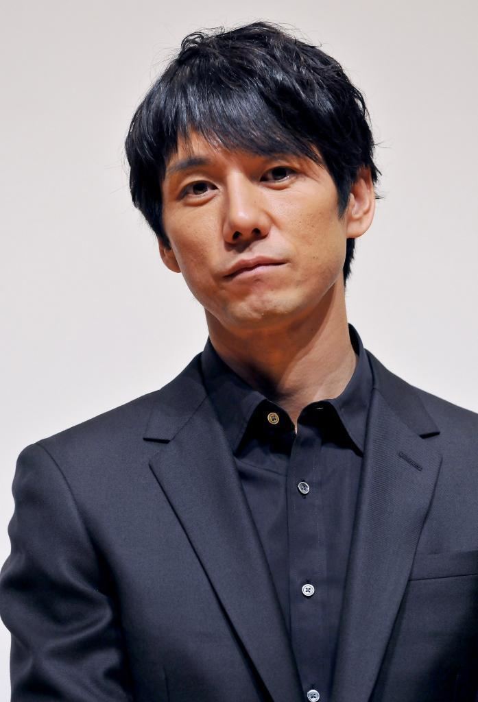 Hidetoshi Nishijima (actor) Japanese actor Mirai Moriyama attends a stage greeting