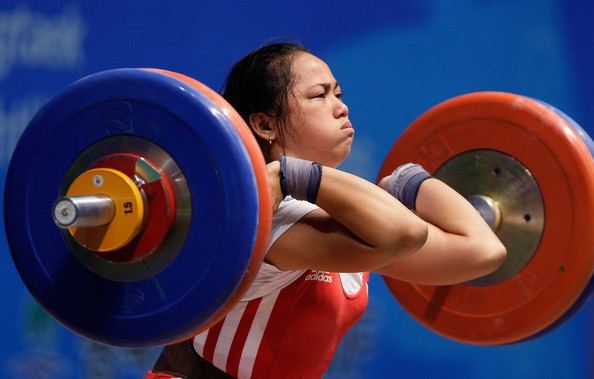 Hidilyn Diaz Diaz Hidilyn Pictures Asian Weightlifting Championships