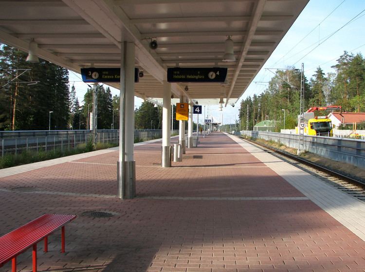 Hiekkaharju railway station