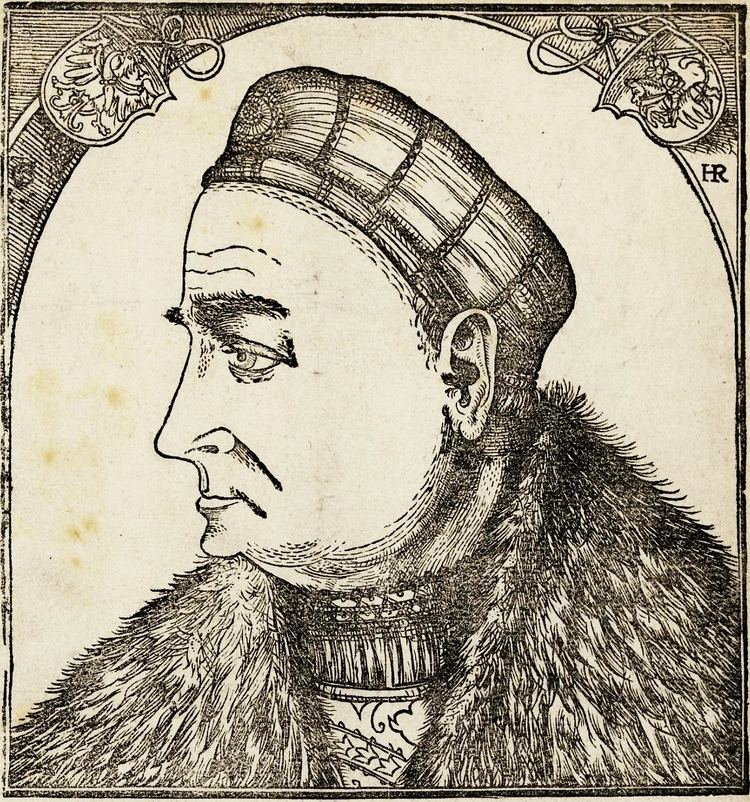 Hieronymus Vietor King Sigismund I the Old by Monogrammist HR and Hieronymus Vietor