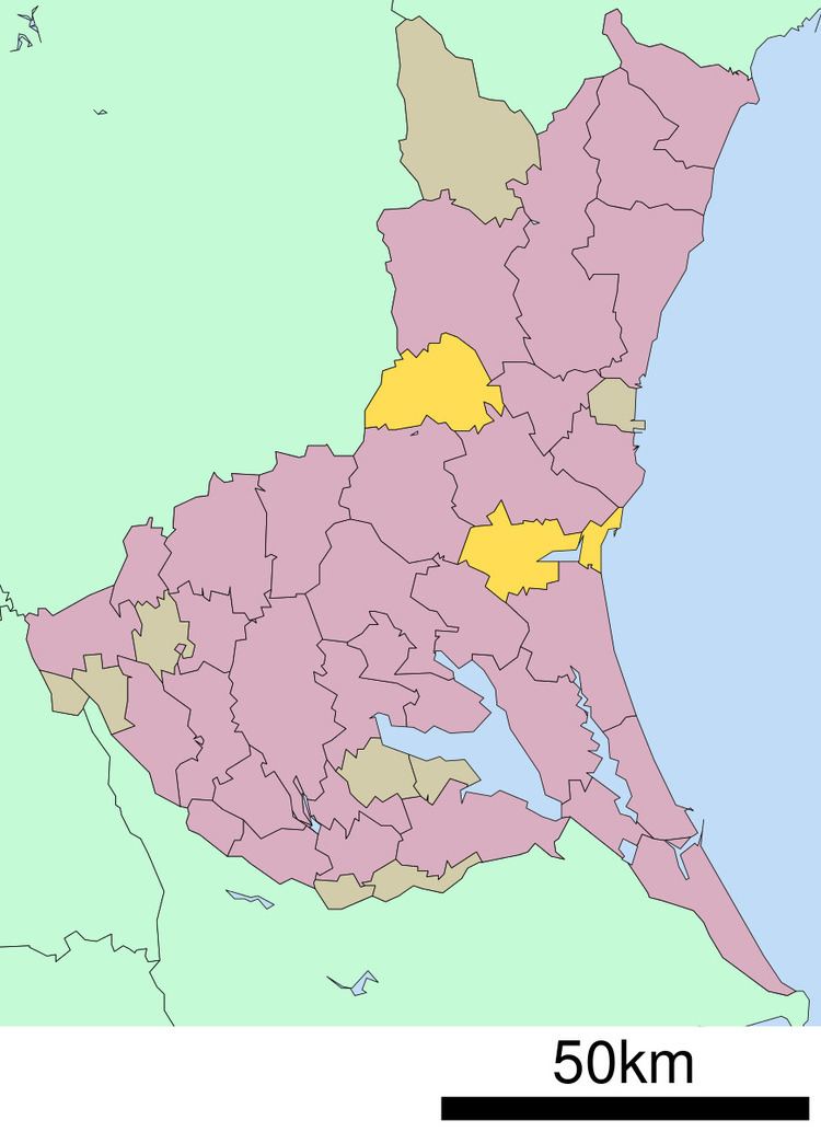 Higashiibaraki District, Ibaraki