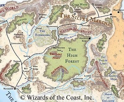 High Forest (Forgotten Realms) More High Forest Savage Frontier and Silver Marches