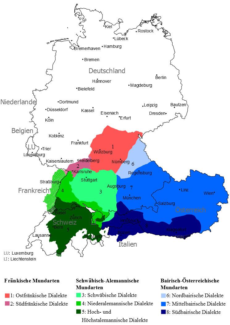 High Franconian German