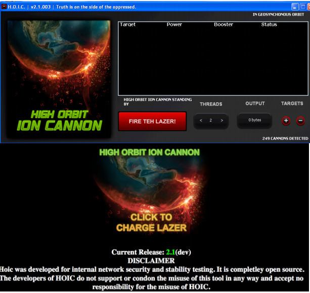 High Orbit Ion Cannon