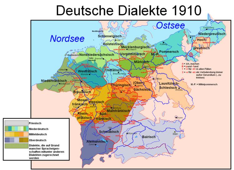 High Prussian dialect