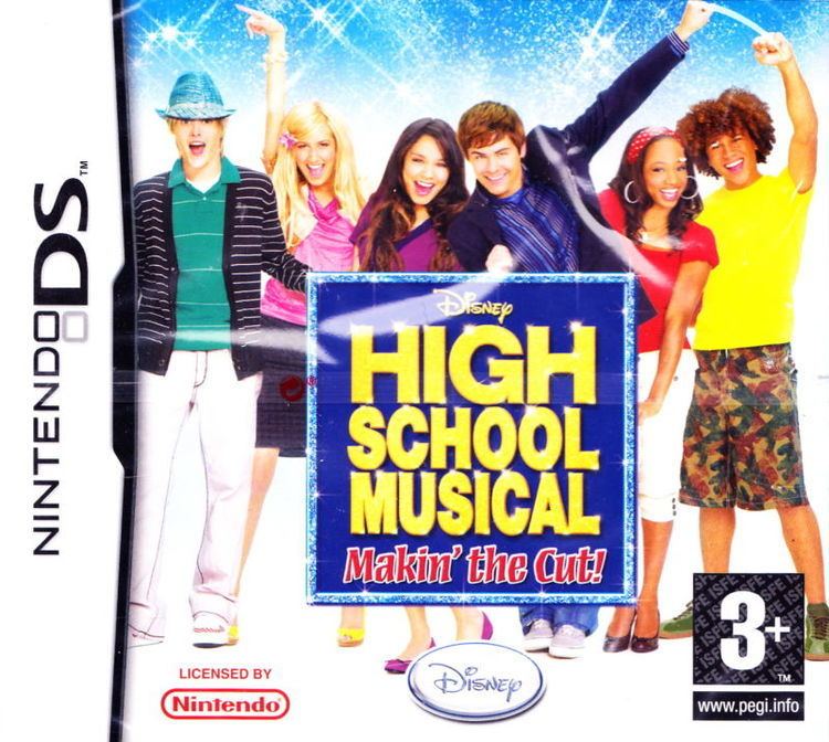 High School Musical: Makin' the Cut! High School Musical Makin39 the Cut 2007 Nintendo DS box cover
