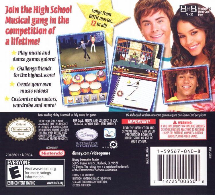 High School Musical: Makin' the Cut! wwwmobygamescomimagescoversl167706highscho