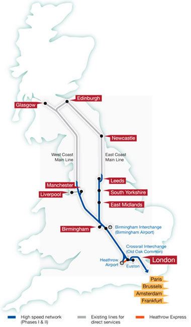 High Speed 2 UK appoints high speed rail Phase 2 consultants TunnelTalk