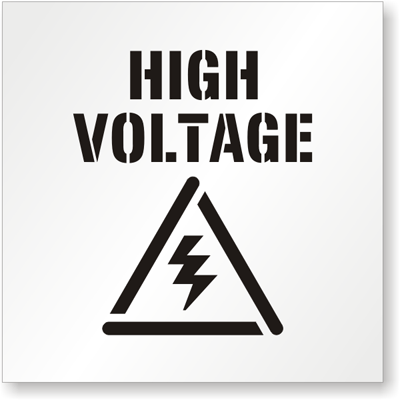 High voltage High Voltage Signs Fast Free Shipping from MySafetySign