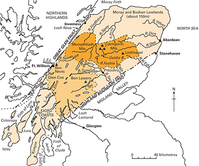 Highland Boundary Fault The Highland Boundary Fault Line Scotland Info Guide