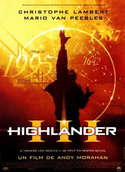 Highlander III: The Sorcerer Highlander III The Sorcerer 1994 movie poster 1 SciFiMovies