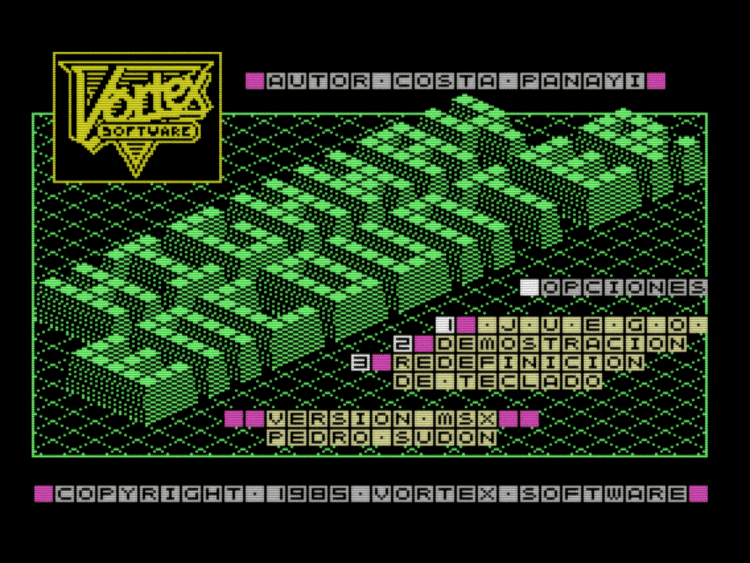 Highway Encounter Highway Encounter 1985 MSX Vortex Software Generation MSX