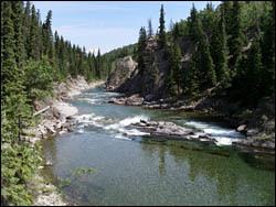 Highwood River Fly fishing the Highwood River in Alberta Guided Trips