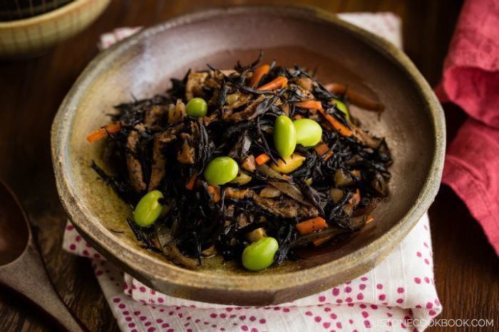 Hijiki Hijiki Seaweed Salad Just One Cookbook