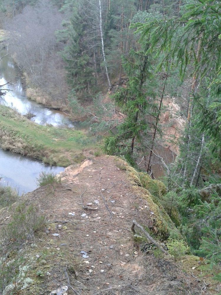 Hiking trail of the Piusa River