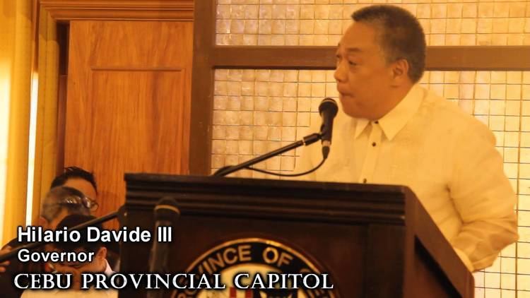 Hilario Davide III Hilario Davide III Mike Rama take oath of office YouTube