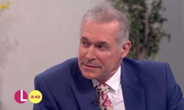 Hilary Jones (doctor) Lorraine Kelly forced to apologise after Dr Hilary Jones swears on