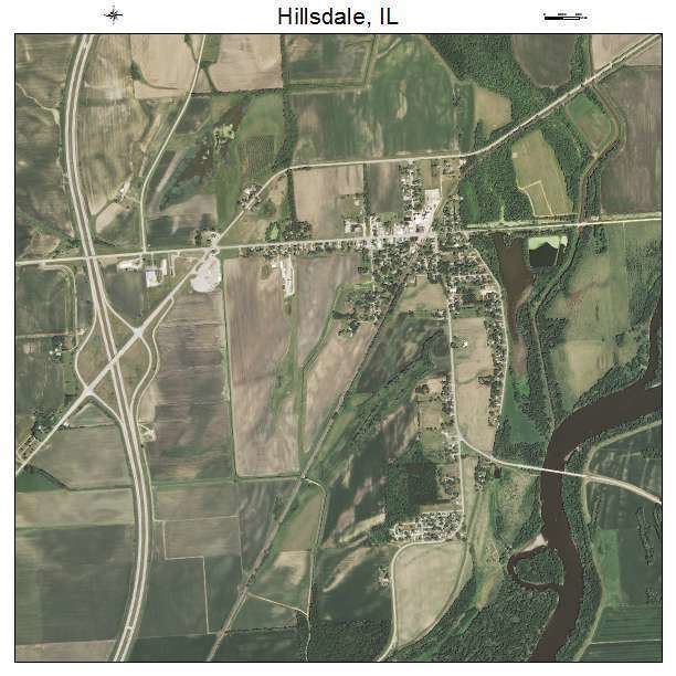 Hillsdale, Illinois wwwlandsatcomtownaerialmapillinoishillsdale