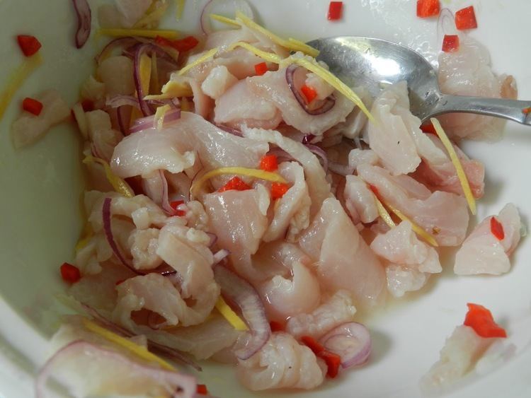 Hinava A Pepper39s Love Hinava Kadazan Dusun Appetizer Fish salad MFF