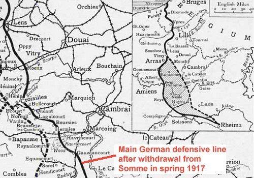 Hindenburg Line Pursuit of the German retreat to the Hindenburg Line The Long