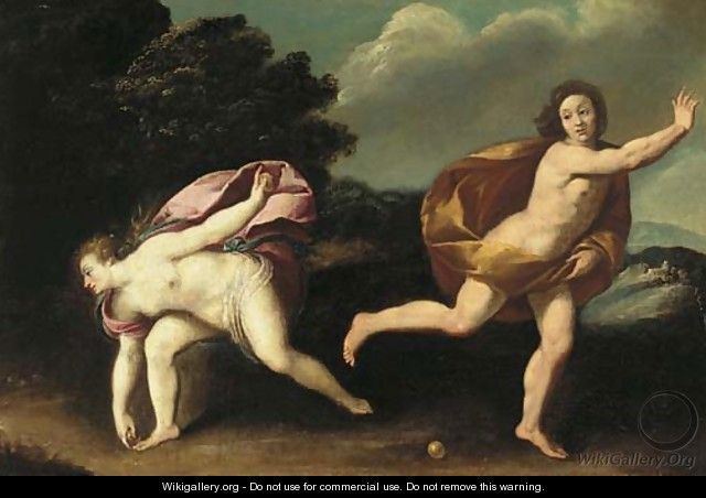 Hippomenes Atalanta and Hippomenes after Guido Reni WikiGalleryorg the
