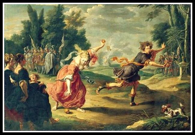 Hippomenes Greek Mythology Atalanta Hippomenes a Footrace and Three Golden