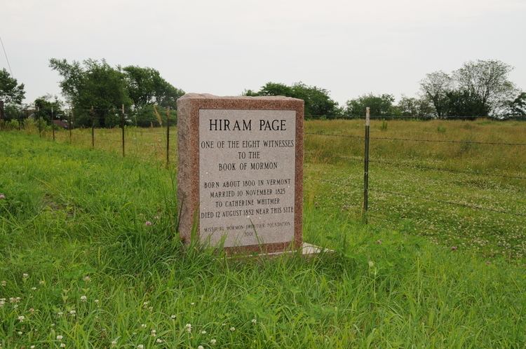 Hiram Page Hiram Page Grave