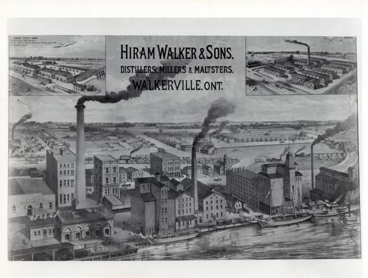 Hiram Walker Hiram Walker amp Sons Distillers Millers And Maltsters