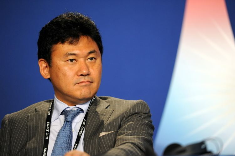 Hiroshi Mikitani FileHiroshi Mikitani at the 37th G8 Summit in Deauville