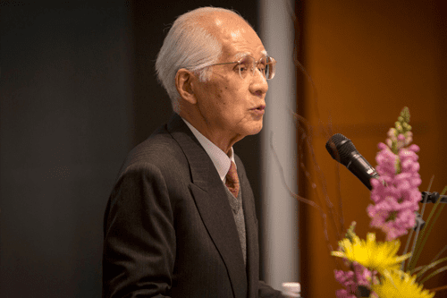 Hisashi Owada Judge Hisashi Owada of the International Court of Justice Delivers