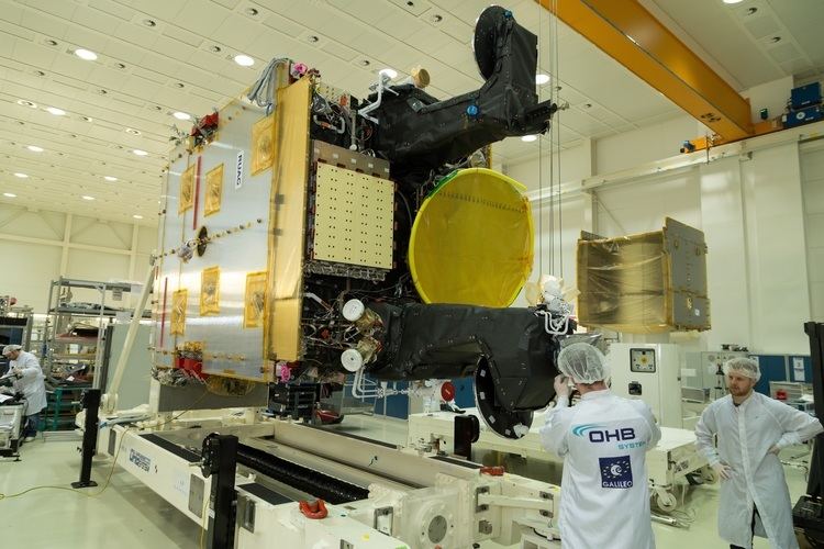 Hispasat AG1 Space in Images 2015 02 SmallGEO AG1 completes integration