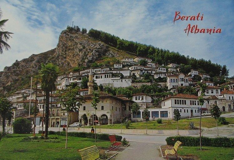 Historic Centres of Berat and Gjirokastër Postcards of UNESCO world heritage sites 569 AL Historic Centres
