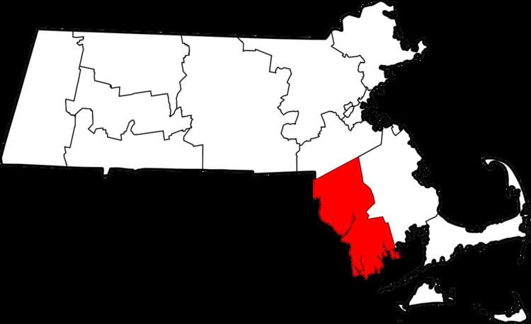 Historical United States Census totals for Bristol County, Massachusetts