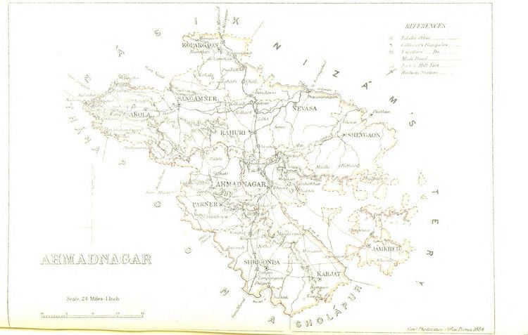 History of Ahmednagar