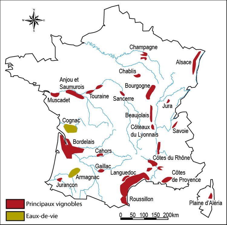 History of French wine