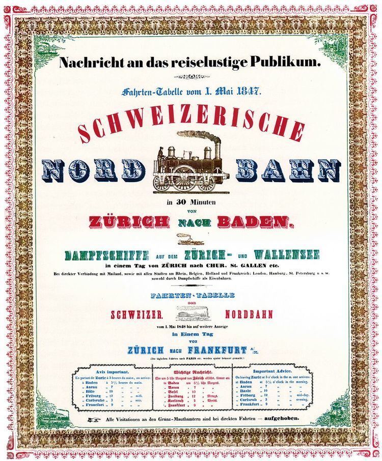History of rail transport in Switzerland