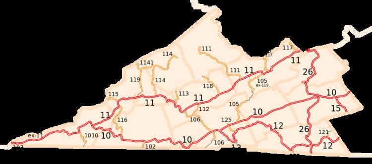 History of state highways in Virginia